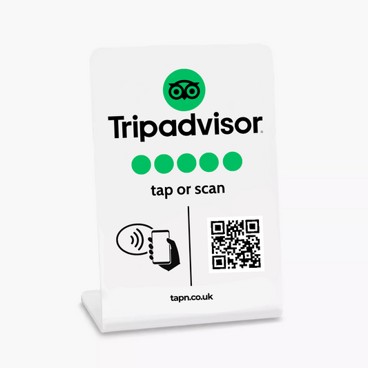 Trip Advisor Review Stand