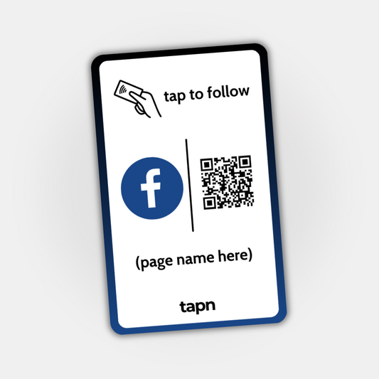 Facebook Follow Us Card 